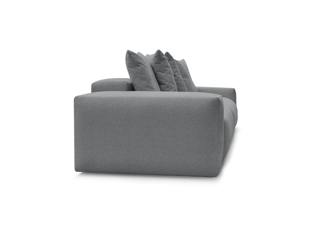 Voltaire - Canapé Droit Fixe 4 Places - Tissu Chiné