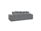 Voltaire - Canapé Droit Fixe 4 Places - Tissu Chiné