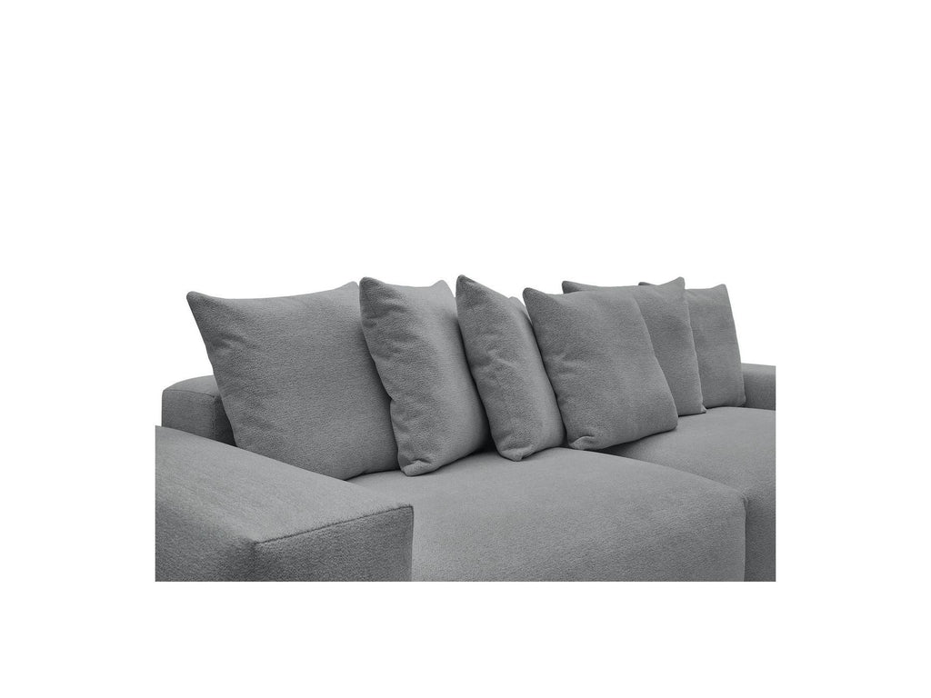 Voltaire - Canapé Droit Fixe 4 Places - Tissu Chiné