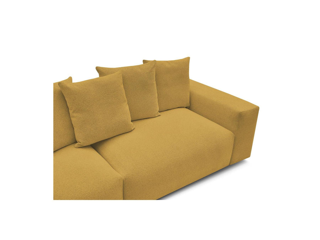 Voltaire - Canapé Droit Fixe 4 Places - Tissu Chiné