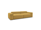 Voltaire - Canapé Droit Fixe 4 Places - Tissu Chiné