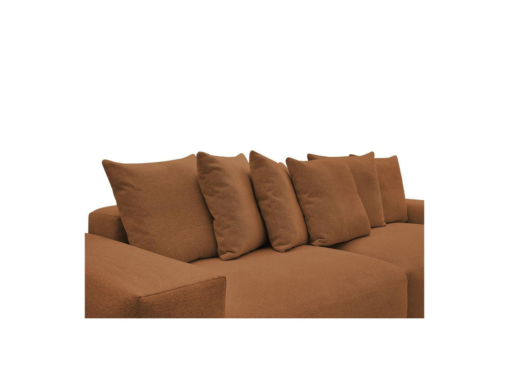 Voltaire - Canapé Droit Fixe 4 Places - Tissu Chiné