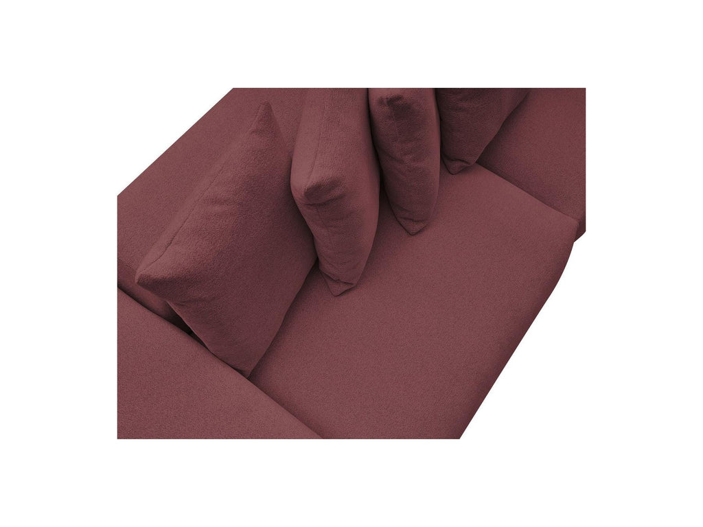 Voltaire - Canapé Droit Fixe 4 Places - Tissu Chiné