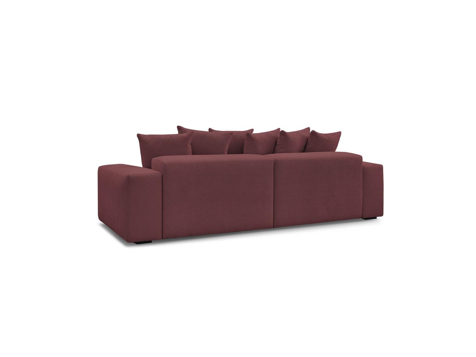 Voltaire - Canapé Droit Fixe 4 Places - Tissu Chiné