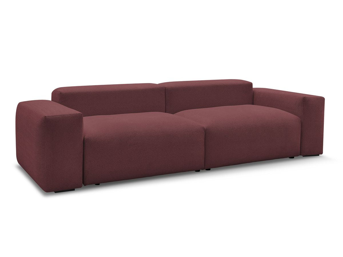 Voltaire - Canapé Droit Fixe 4 Places - Tissu Chiné
