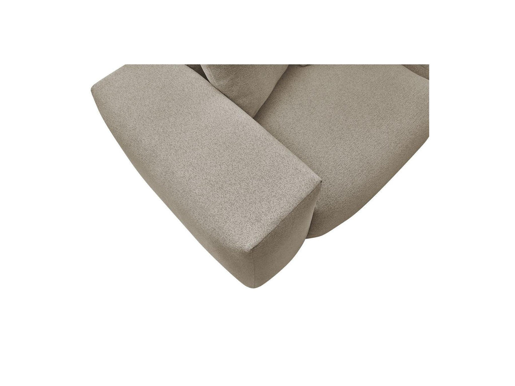 Voltaire - Canapé Droit Fixe 4 Places - Tissu Chiné