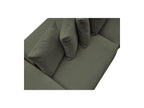 Voltaire - Canapé Droit Fixe 4 Places - Tissu Chiné