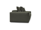 Voltaire - Canapé Droit Fixe 4 Places - Tissu Chiné