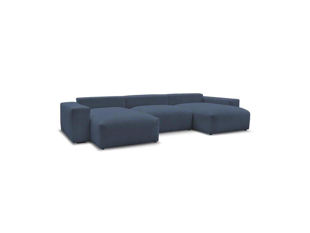 Voltaire - Fixed Panoramic Sofa - Mottled Fabric
