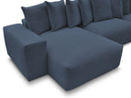 Voltaire - Fixed Panoramic Sofa - Mottled Fabric