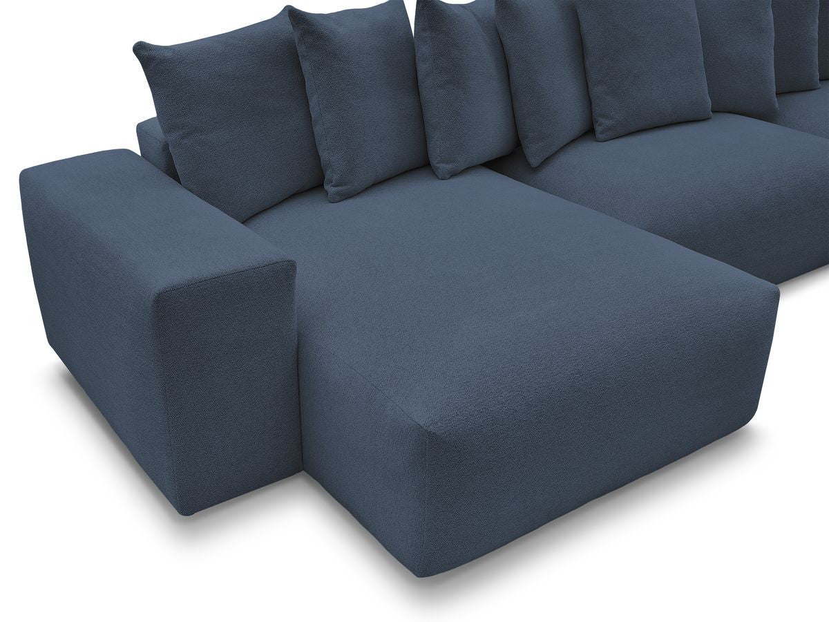 Voltaire - Fixed Panoramic Sofa - Mottled Fabric