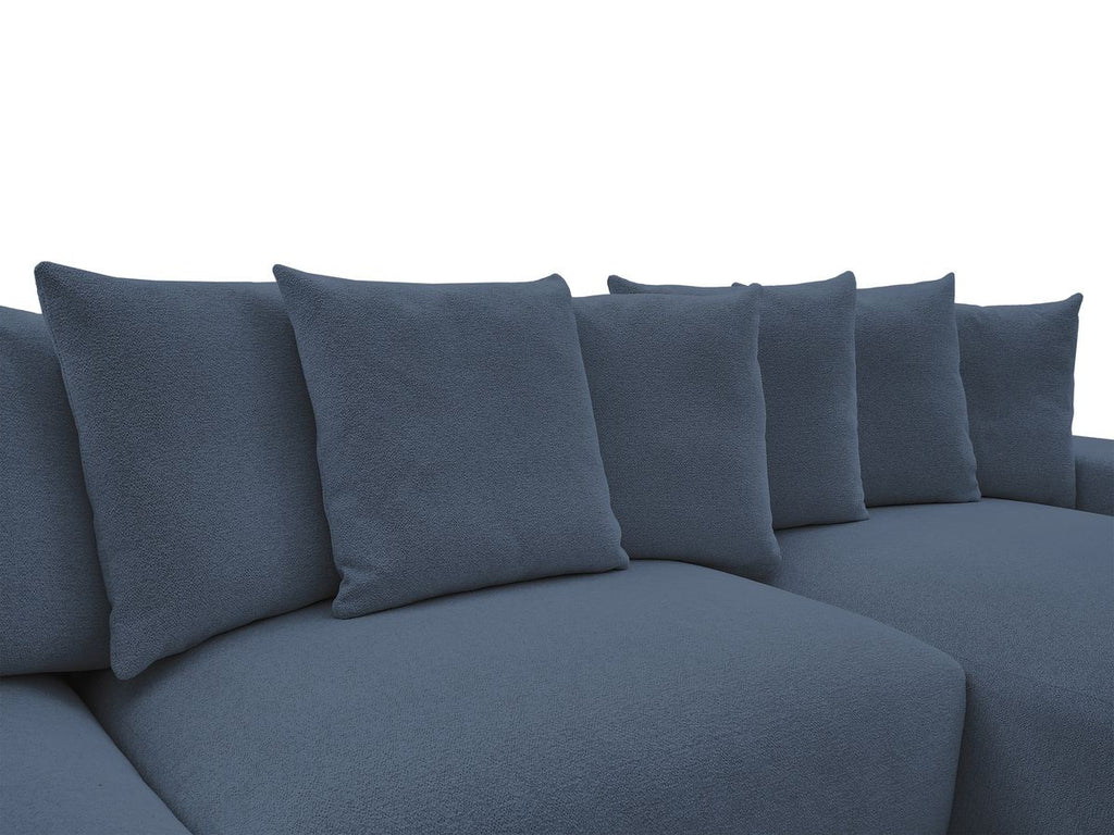 Voltaire - Fixed Panoramic Sofa - Mottled Fabric
