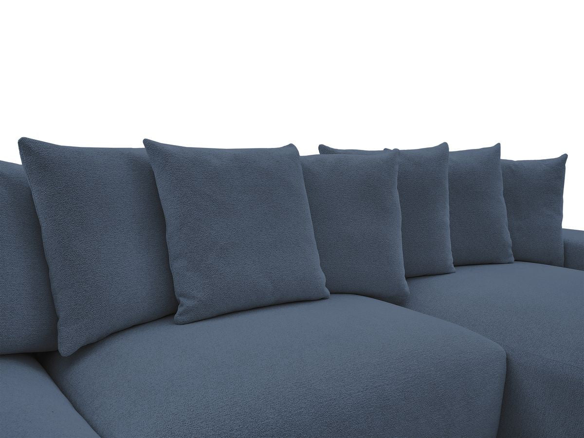 Voltaire - Fixed Panoramic Sofa - Mottled Fabric