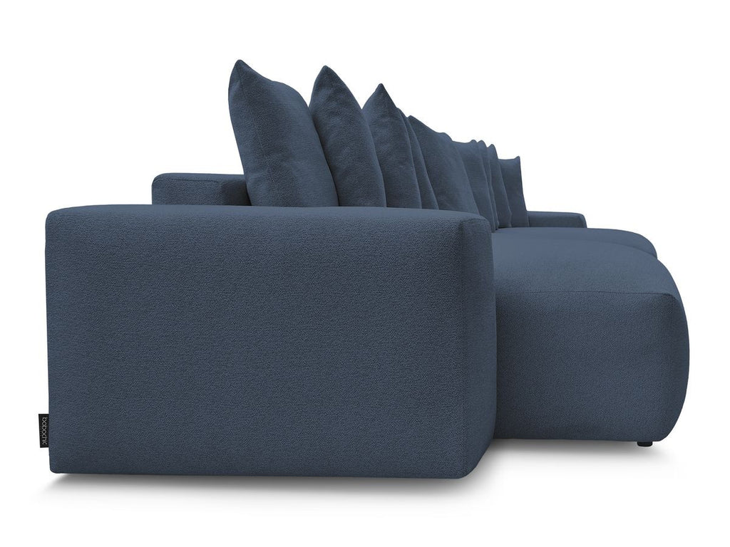 Voltaire - Fixed Panoramic Sofa - Mottled Fabric