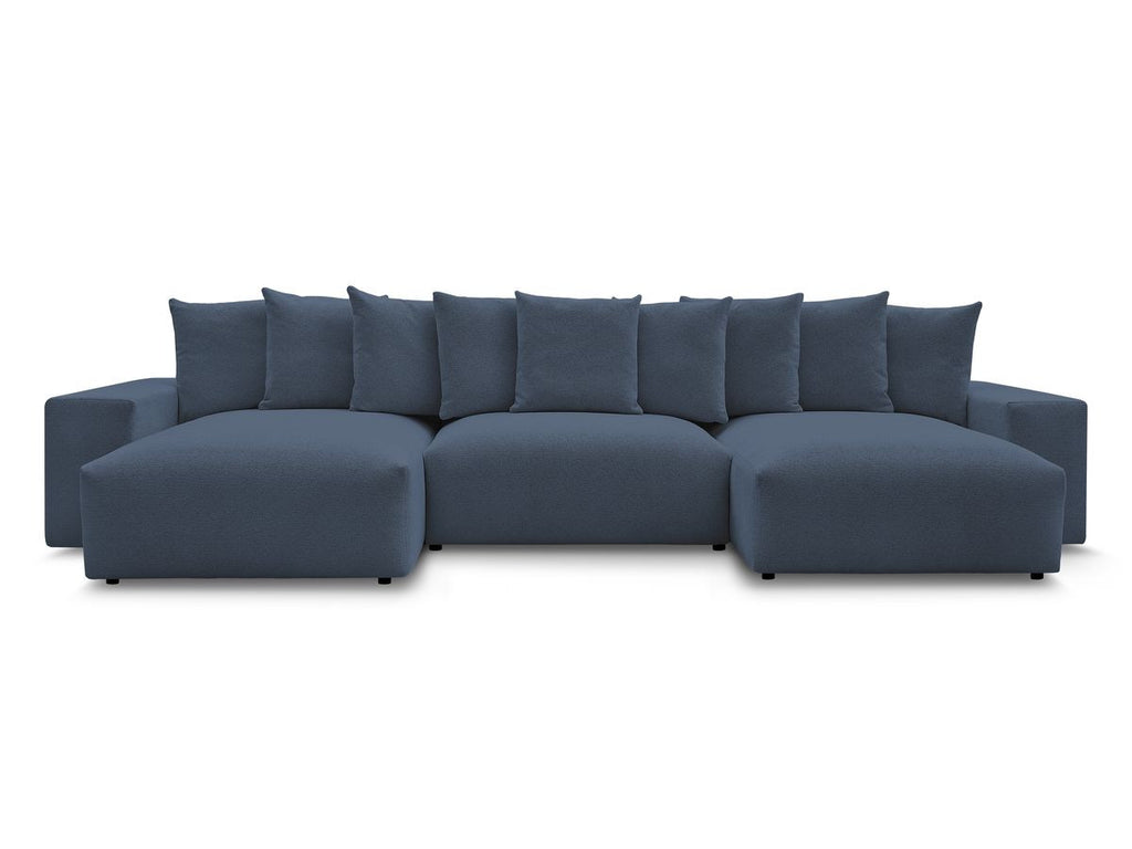 Voltaire - Fixed Panoramic Sofa - Mottled Fabric