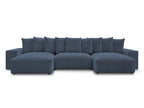 Voltaire - Fixed Panoramic Sofa - Mottled Fabric
