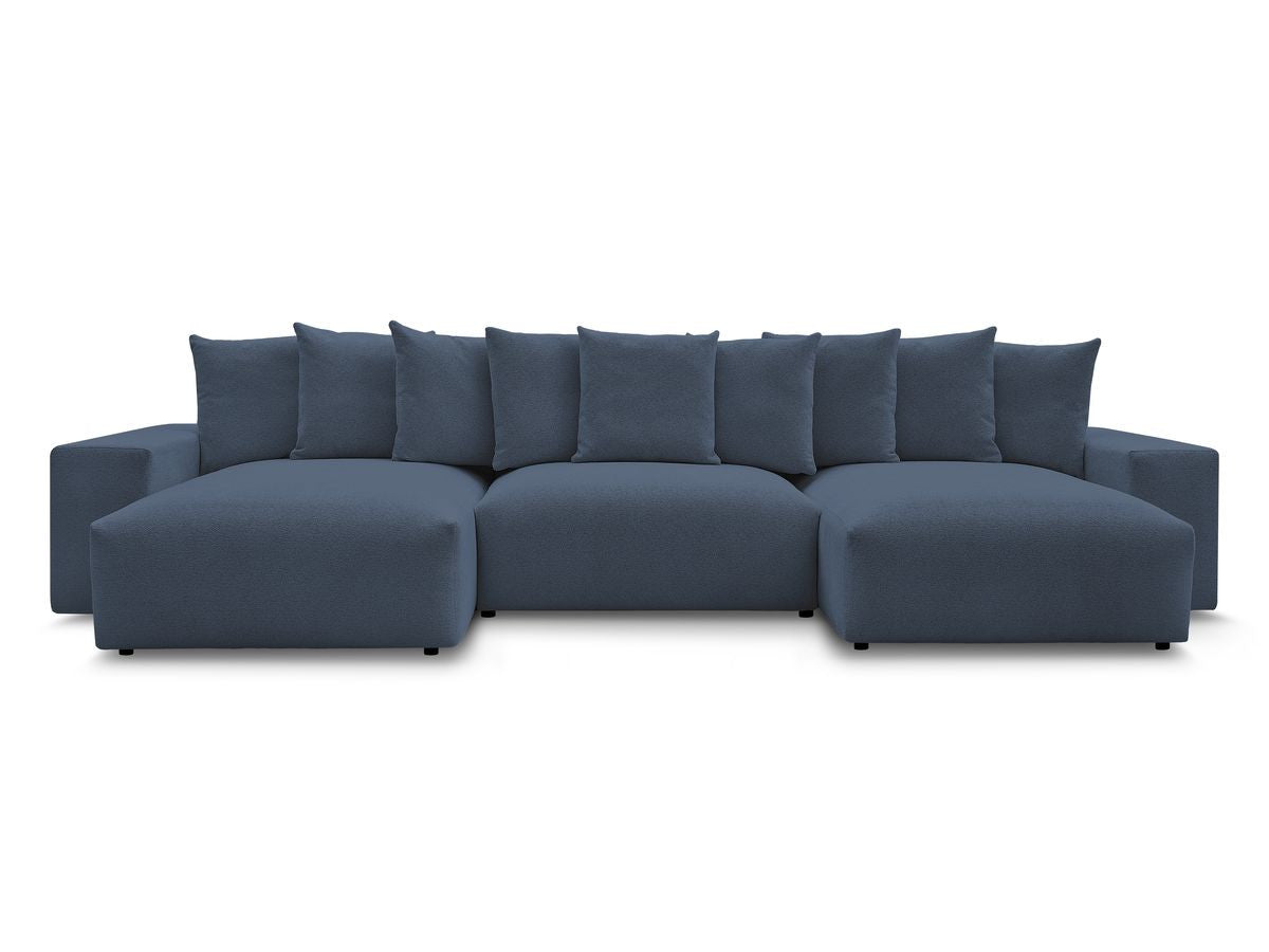 Voltaire - Fixed Panoramic Sofa - Mottled Fabric