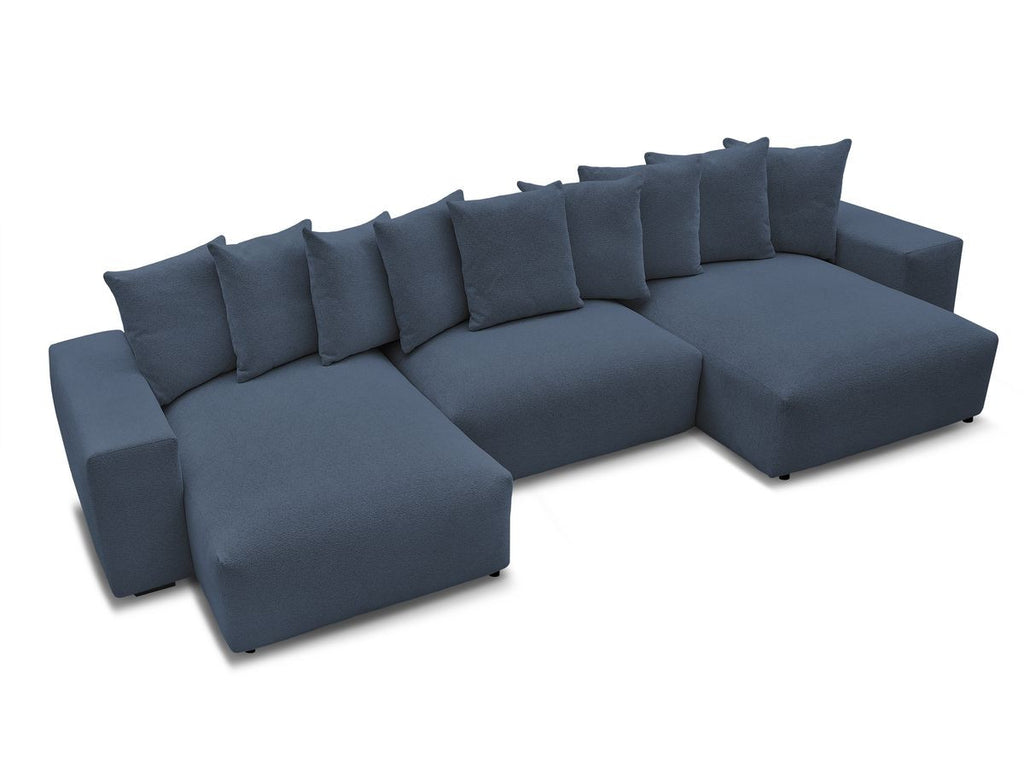 Voltaire - Fixed Panoramic Sofa - Mottled Fabric