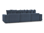 Voltaire - Fixed Panoramic Sofa - Mottled Fabric