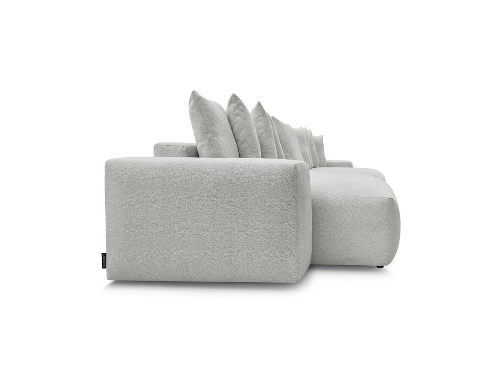 Voltaire - Fixed Panoramic Sofa - Mottled Fabric