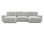 Voltaire - Fixed Panoramic Sofa - Mottled Fabric