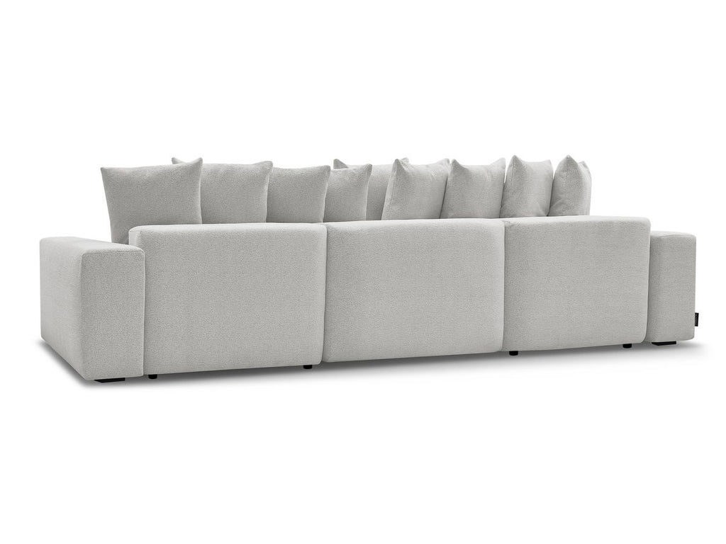 Voltaire - Fixed Panoramic Sofa - Mottled Fabric