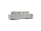 Voltaire - Fixed Panoramic Sofa - Mottled Fabric