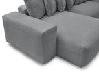 Voltaire - Fixed Panoramic Sofa - Mottled Fabric