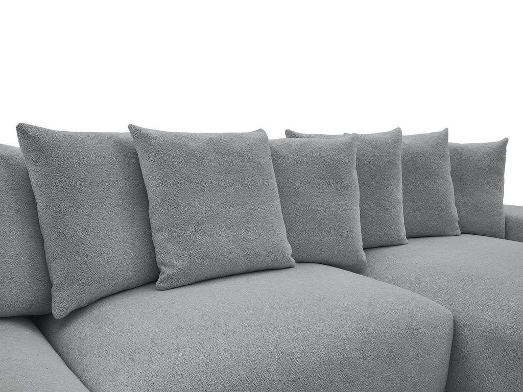 Voltaire - Fixed Panoramic Sofa - Mottled Fabric