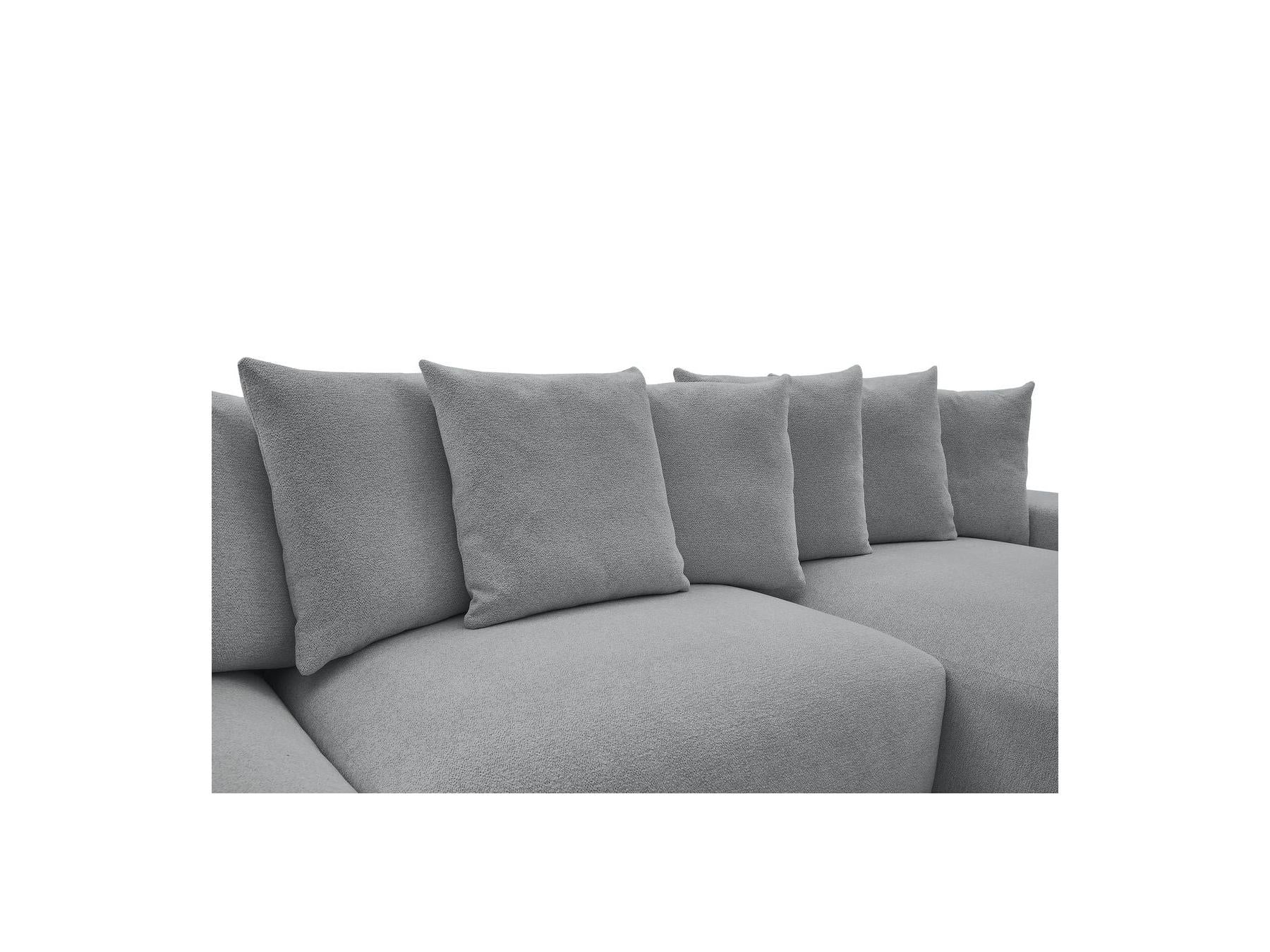 Voltaire - Fixed Panoramic Sofa - Mottled Fabric