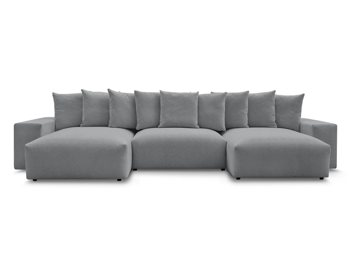 Voltaire - Fixed Panoramic Sofa - Mottled Fabric