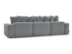 Voltaire - Fixed Panoramic Sofa - Mottled Fabric