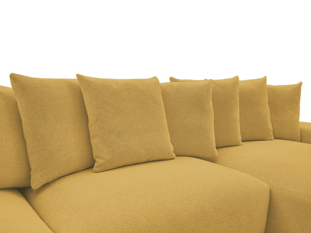 Voltaire - Fixed Panoramic Sofa - Mottled Fabric
