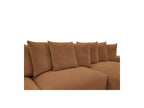 Voltaire - Fixed Panoramic Sofa - Mottled Fabric