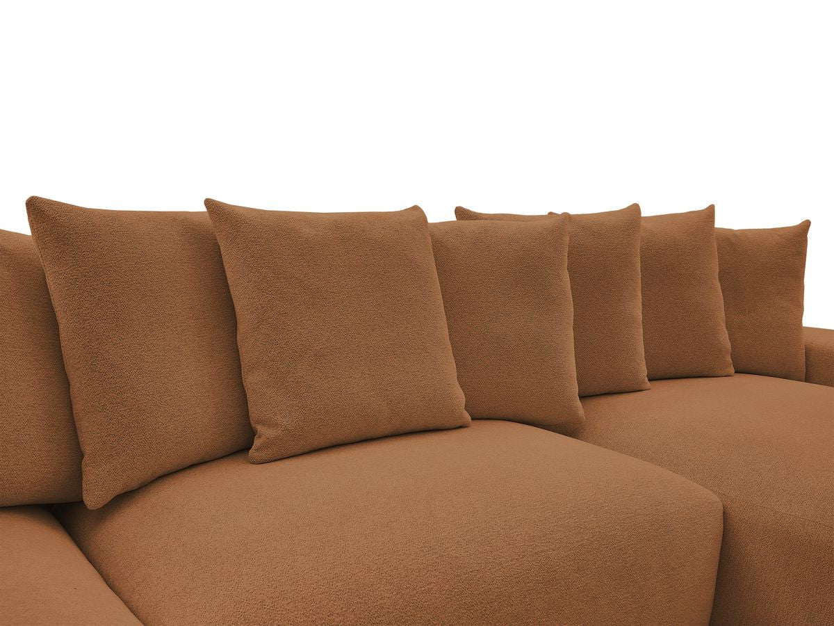 Voltaire - Fixed Panoramic Sofa - Mottled Fabric
