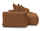 Voltaire - Fixed Panoramic Sofa - Mottled Fabric