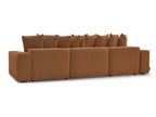 Voltaire - Fixed Panoramic Sofa - Mottled Fabric