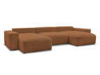 Voltaire - Fixed Panoramic Sofa - Mottled Fabric