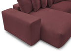 Voltaire - Fixed Panoramic Sofa - Mottled Fabric
