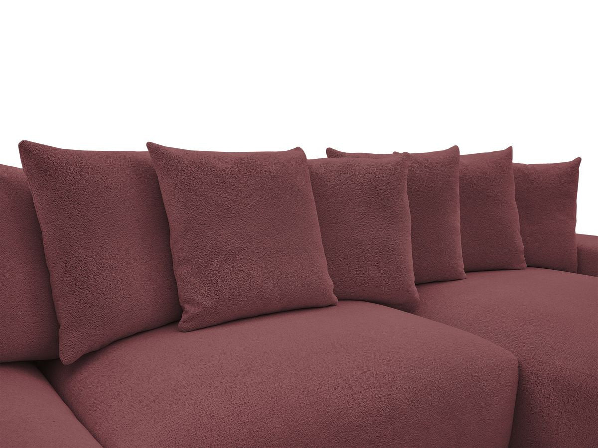 Voltaire - Fixed Panoramic Sofa - Mottled Fabric