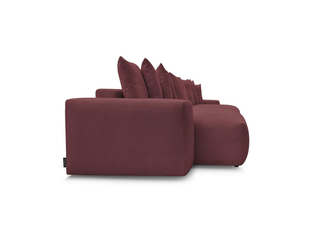 Voltaire - Fixed Panoramic Sofa - Mottled Fabric