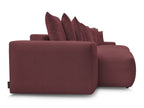 Voltaire - Fixed Panoramic Sofa - Mottled Fabric