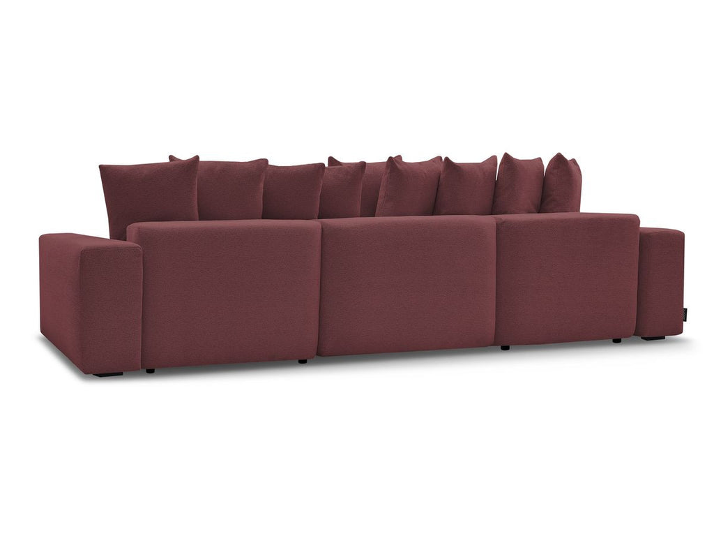 Voltaire - Fixed Panoramic Sofa - Mottled Fabric