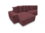 Voltaire - Fixed Panoramic Sofa - Mottled Fabric