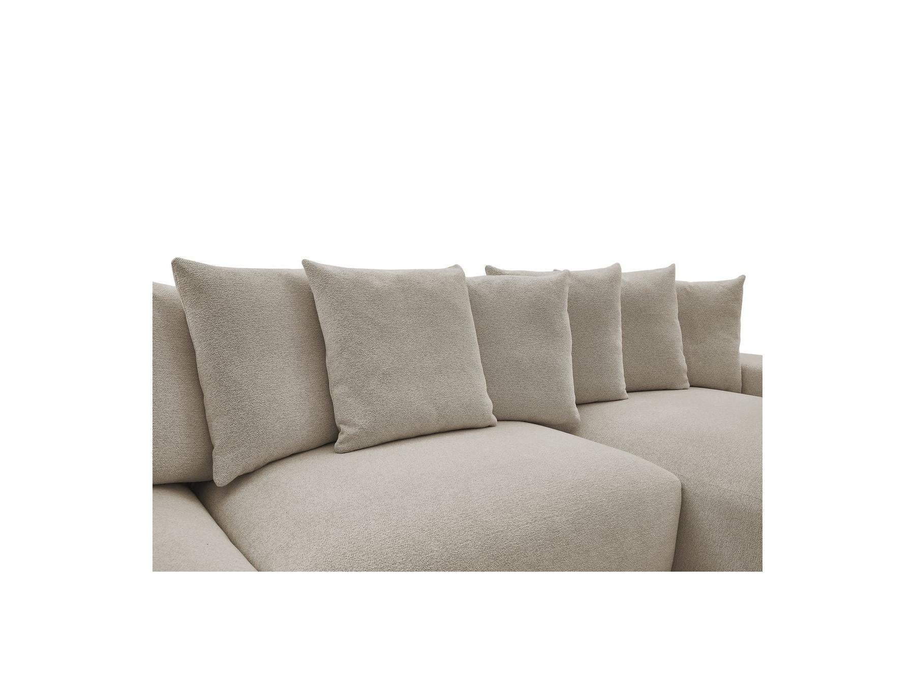 Voltaire - Fixed Panoramic Sofa - Mottled Fabric