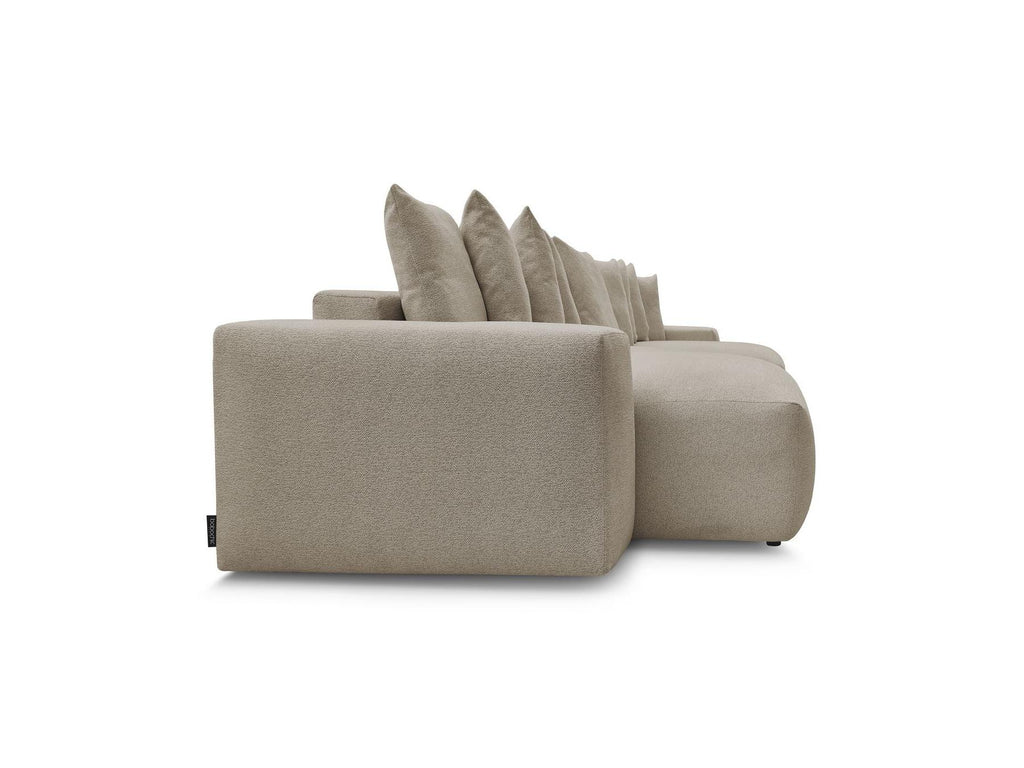 Voltaire - Fixed Panoramic Sofa - Mottled Fabric