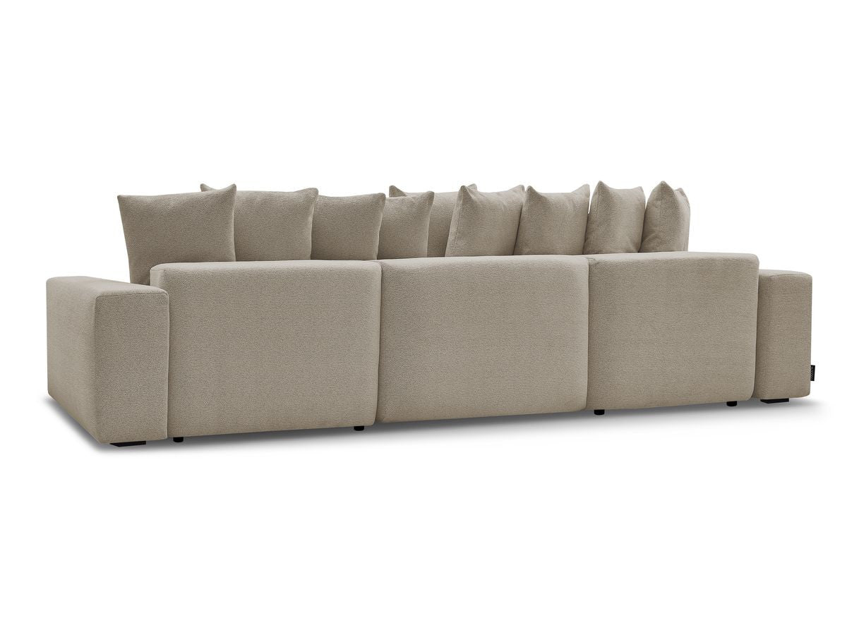 Voltaire - Fixed Panoramic Sofa - Mottled Fabric