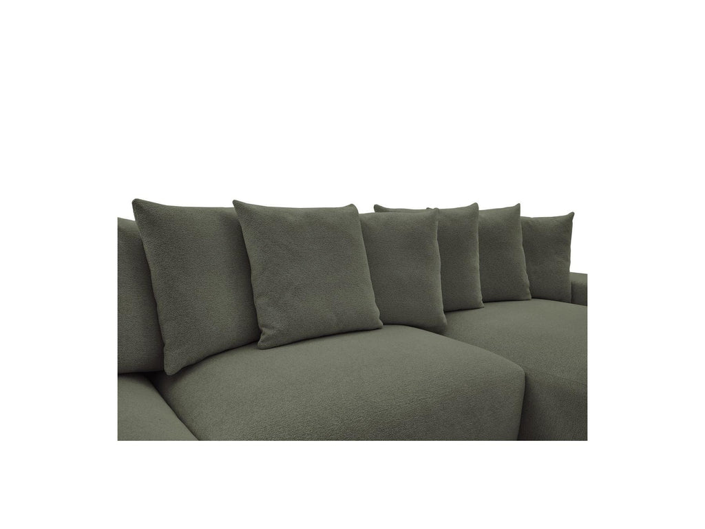 Voltaire - Fixed Panoramic Sofa - Mottled Fabric