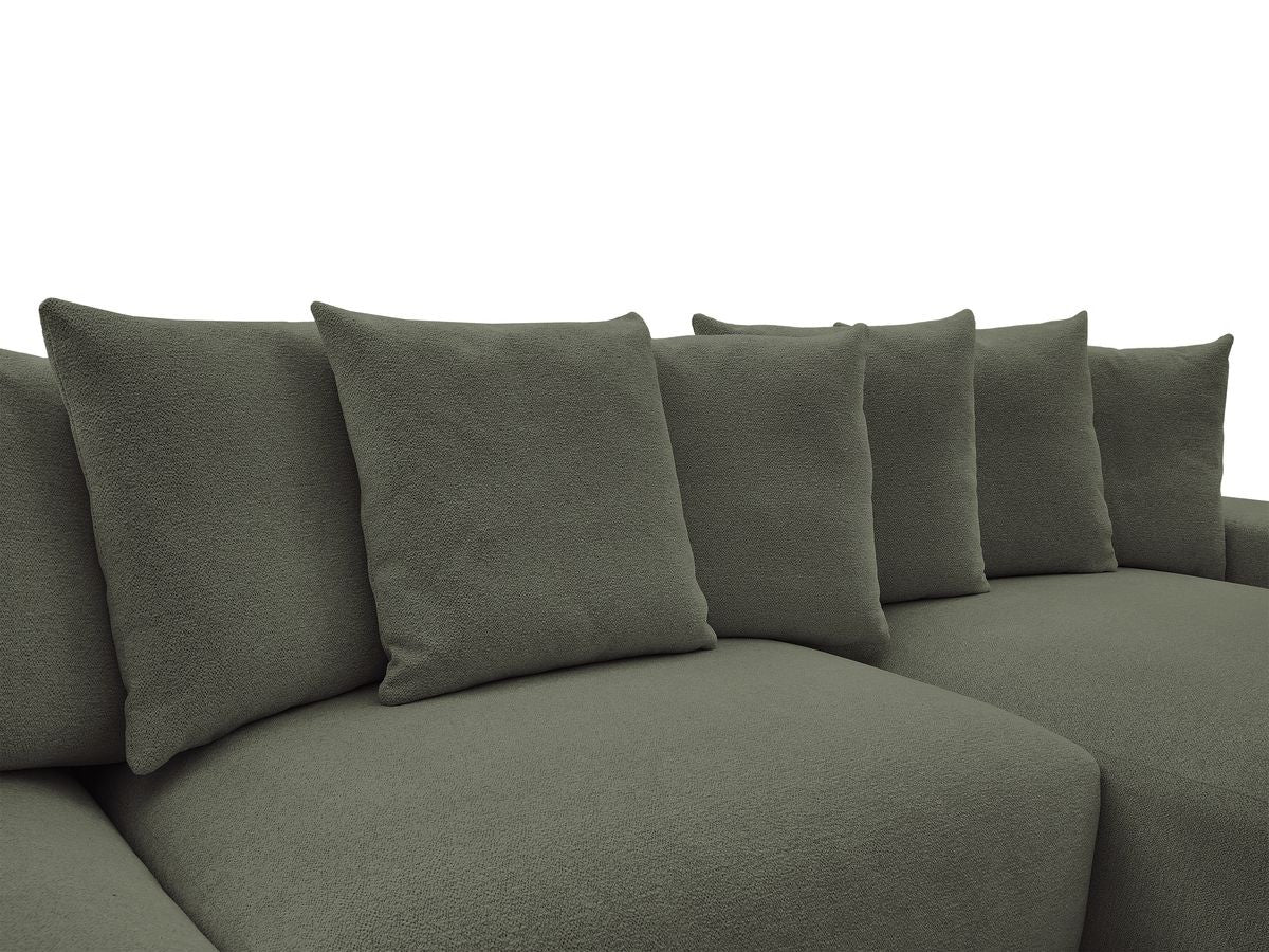 Voltaire - Fixed Panoramic Sofa - Mottled Fabric