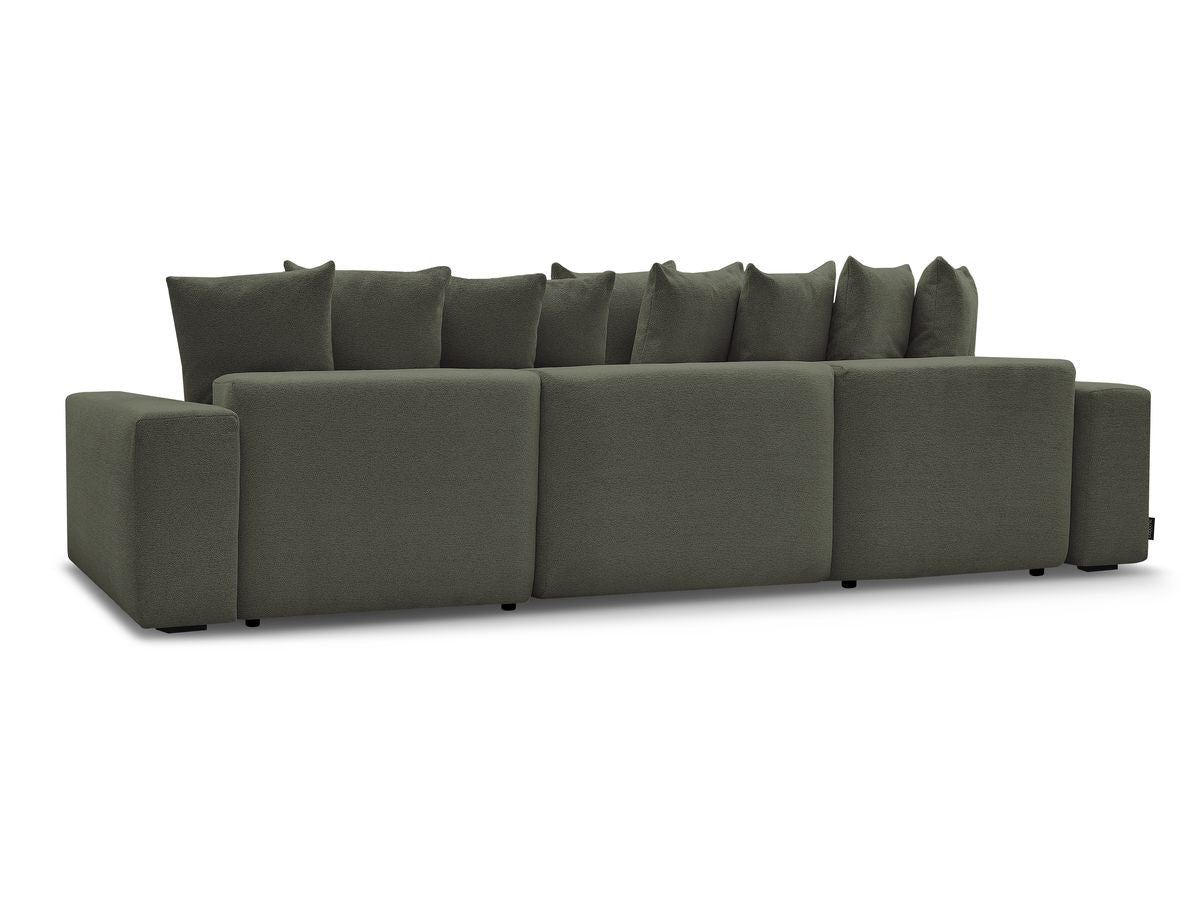 Voltaire - Fixed Panoramic Sofa - Mottled Fabric